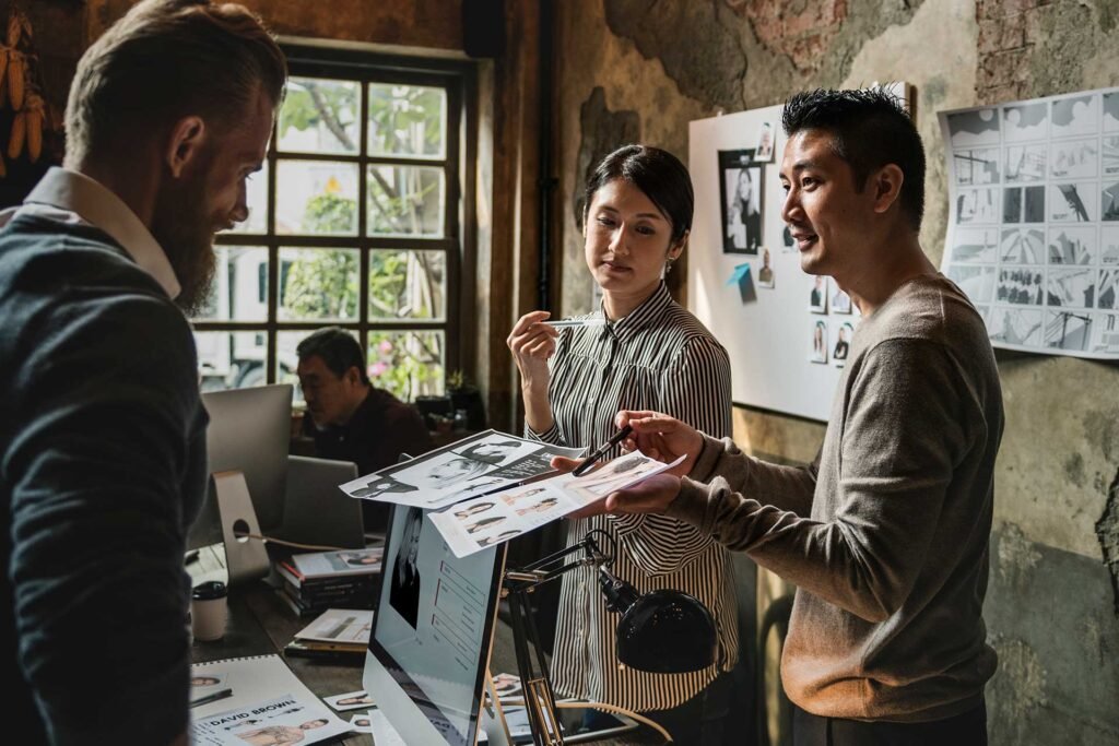 working job career casual showing 8GNF7UD